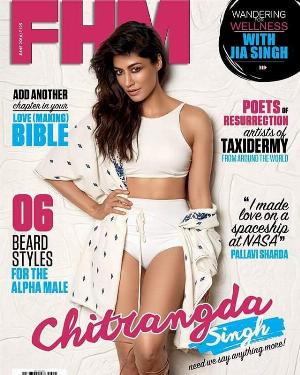 Chitrangda FHM 02.jpg FHM Hot Bollywood Magazine Covers